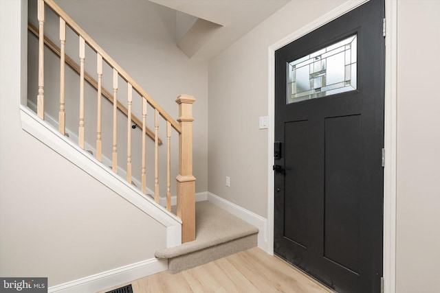 2 Tall Timber Ln, Burlington, NJ 08016 - entrance foyer featuring wood finished floors and stairs