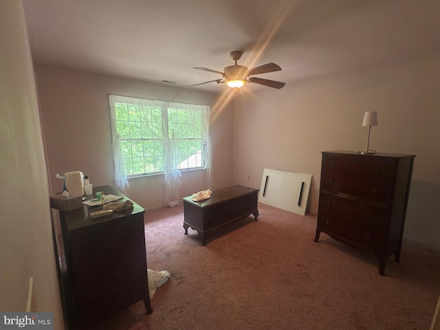 1701 Underwood Rd, Sykesville, MD 21784 - bedroom featuring carpet flooring and ceiling fan