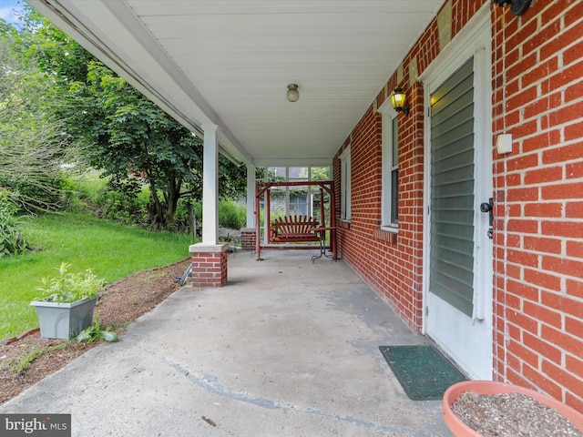 12225 Upper Georges Creek Rd SW, Frostburg, MD 21532 - covered porch featuring a carport