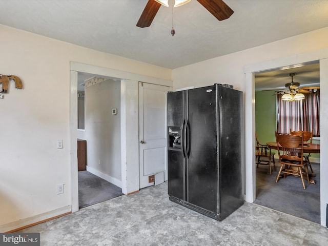 12225 Upper Georges Creek Rd SW, Frostburg, MD 21532 - bathroom with a ceiling fan and baseboards