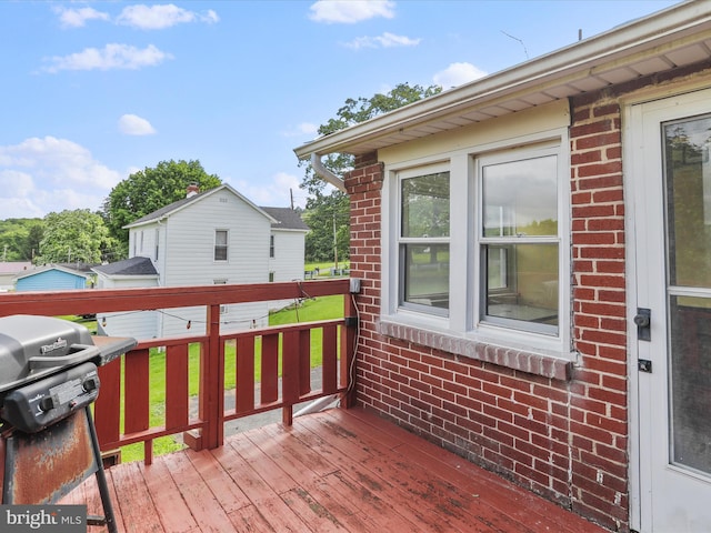 12225 Upper Georges Creek Rd SW, Frostburg, MD 21532 - wooden deck featuring area for grilling