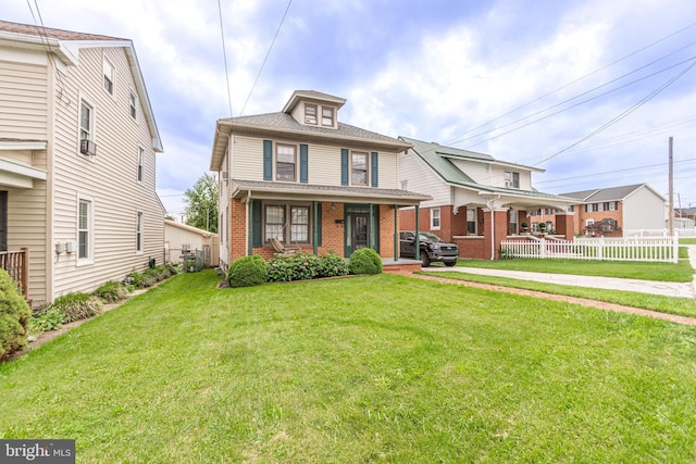 23 Ridge Ave, Hanover, PA 17331 - traditional style home featuring brick siding and a porch