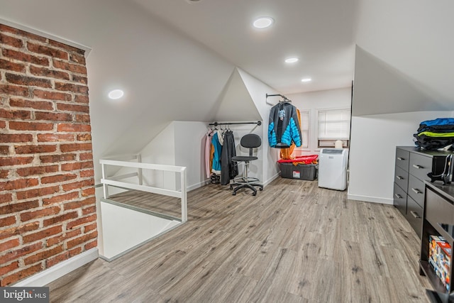 23 Ridge Ave, Hanover, PA 17331 - bonus room with light wood finished floors, baseboards, and recessed lighting