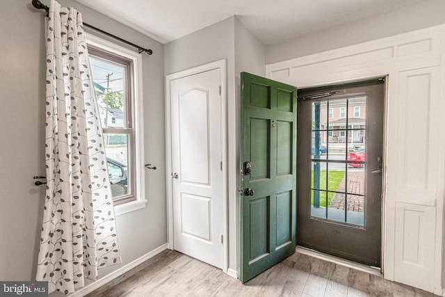 23 Ridge Ave, Hanover, PA 17331 - entryway with light wood-style floors, healthy amount of natural light, and baseboards