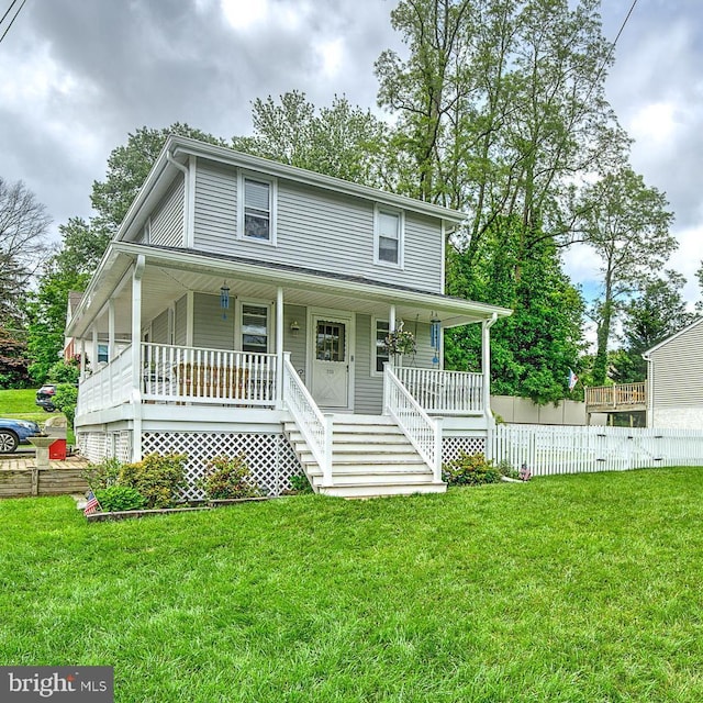 320 Pearl Ave, Horsham, PA 19044 - country-style home featuring covered porch and stairway