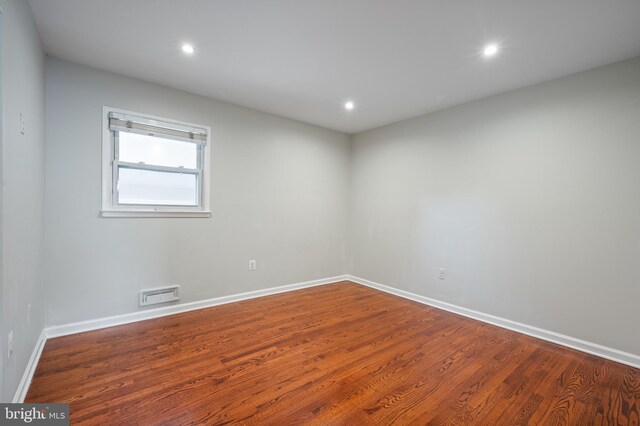 2413 Childs Ln, Alexandria, VA 22308 - unfurnished room with wood finished floors and recessed lighting