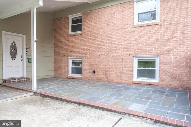 2413 Childs Ln, Alexandria, VA 22308 - property entrance with brick siding