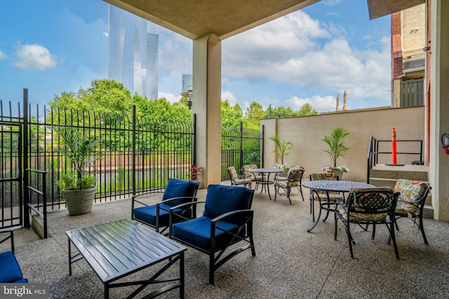 2429 Locust St Unit 217, Philadelphia, PA 19103 - view of patio / terrace with outdoor dining area