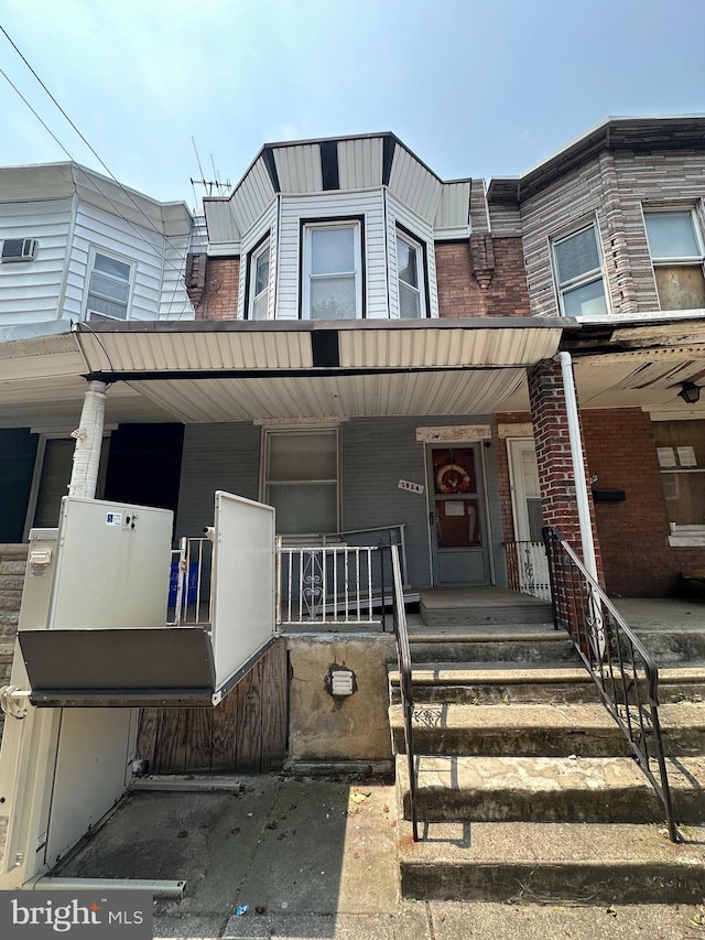 1924 S 21st St, Philadelphia, PA 19145 - view of front of property with covered porch and brick siding
