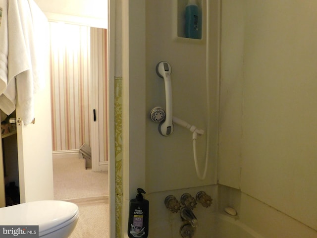 46-48 W Third St, Waynesboro, PA 17268 - bathroom featuring toilet and tub / shower combination