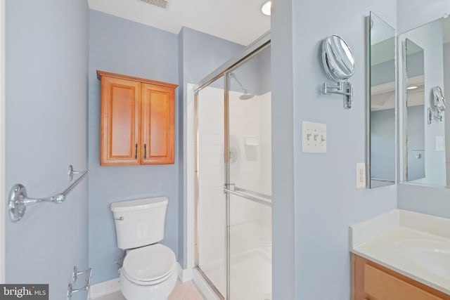 10728 Horde St, Silver Spring, MD 20902 - full bath featuring toilet, a stall shower, and vanity