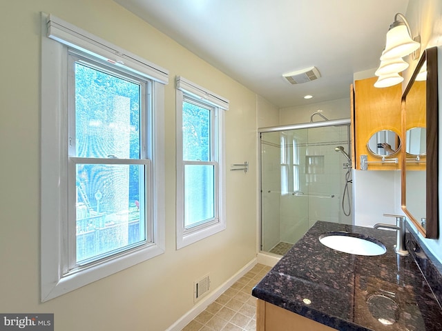 231 E Juniper Ave, Sterling, VA 20164 - full bathroom with vanity and a stall shower
