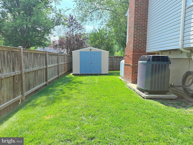 231 E Juniper Ave, Sterling, VA 20164 - fenced backyard with a storage unit
