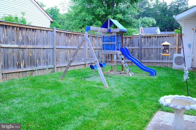 231 E Juniper Ave, Sterling, VA 20164 - view of jungle gym featuring a fenced backyard