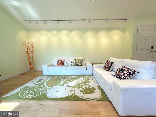 231 E Juniper Ave, Sterling, VA 20164 - living area with track lighting and wood finished floors