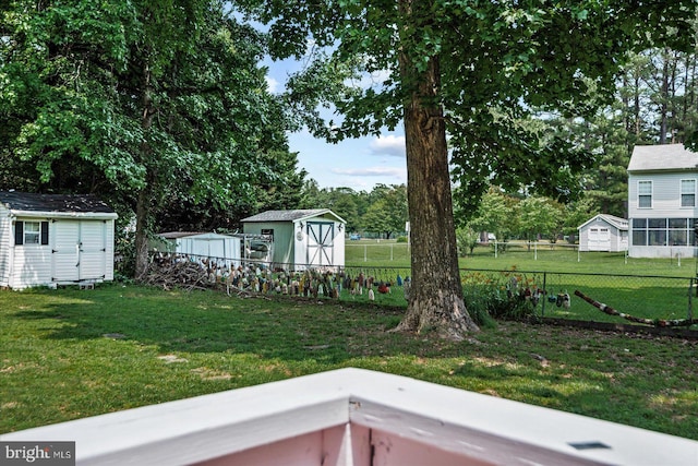 2569 N Independence Dr, Montross, VA 22520 - view of yard featuring a storage shed