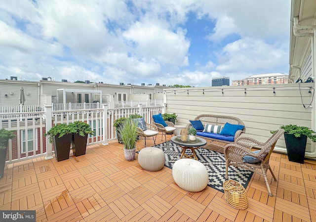 1949 Roland Clarke Pl, Reston, VA 20191 - view of patio / terrace featuring outdoor lounge area