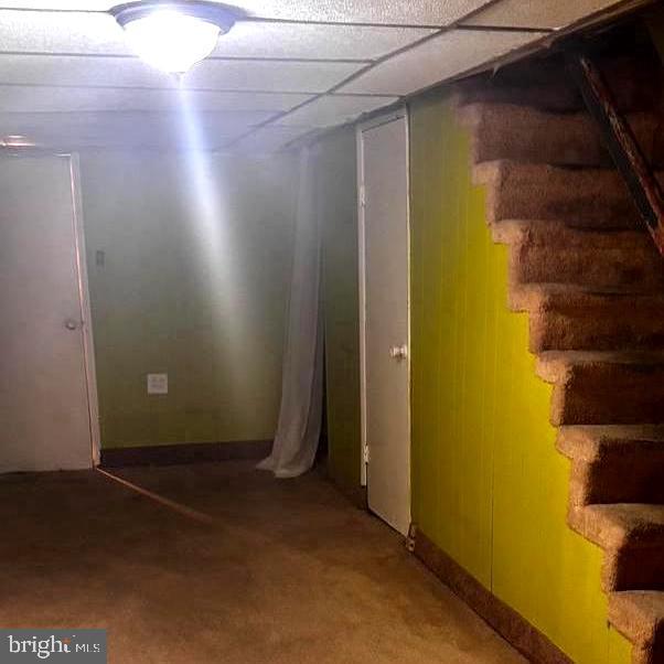 5750 N Woodstock St, Philadelphia, PA 19138 - basement with light colored carpet