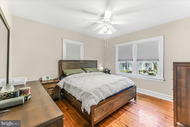 200 Winston Ave, Wilmington, DE 19804 - bedroom with wood-type flooring and ceiling fan