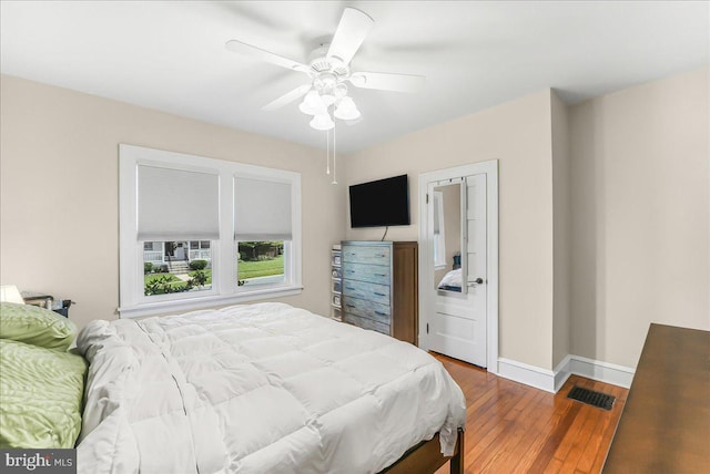 200 Winston Ave, Wilmington, DE 19804 - bedroom featuring wood-type flooring and ceiling fan
