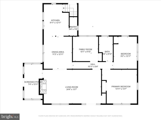 200 Winston Ave, Wilmington, DE 19804 - view of property floor plan
