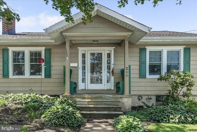 200 Winston Ave, Wilmington, DE 19804 - doorway to property featuring a shingled roof