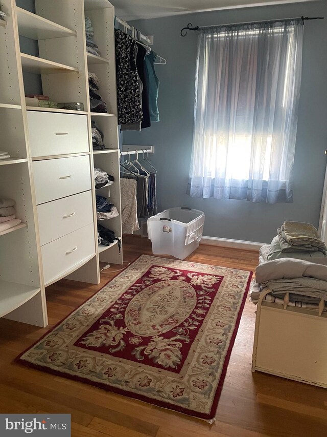 6936 Cedar Ave, Pennsauken, NJ 08109 - spacious closet featuring wood finished floors