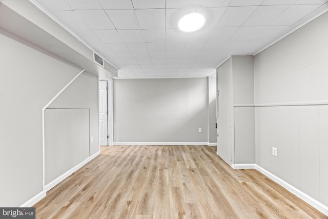 8450 Kavanagh Rd, Dundalk, MD 21222 - finished below grade area with wood finished floors and baseboards