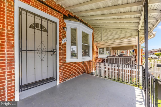 8450 Kavanagh Rd, Dundalk, MD 21222 - view of porch