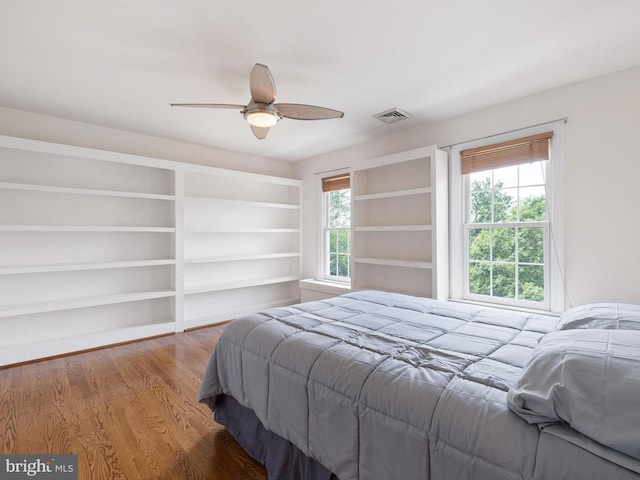 2 N Pheasants Rdg N, Wilmington, DE 19807 - bedroom with wood finished floors and ceiling fan