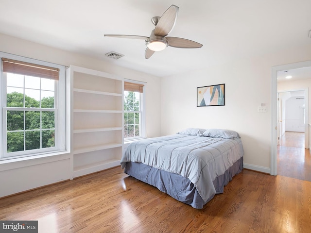 2 N Pheasants Rdg N, Wilmington, DE 19807 - bedroom featuring wood finished floors, ceiling fan, and baseboards