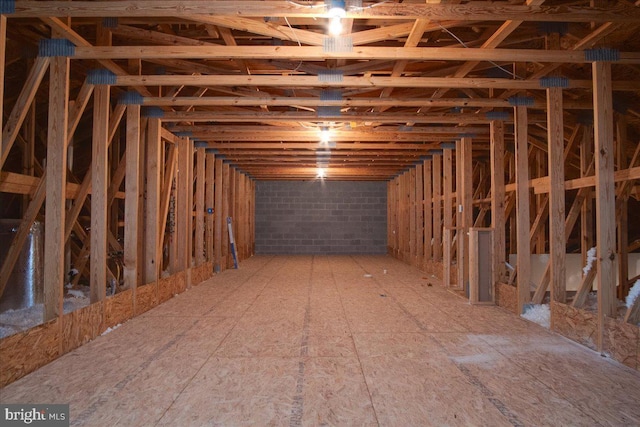 13336 Marquise Dr, Hagerstown, MD 21742 - view of unfinished attic