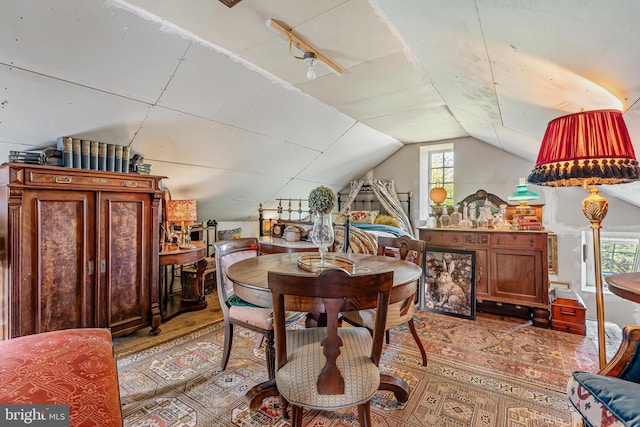 2355 Little Rd, Perkiomenville, PA 18074 - dining space featuring lofted ceiling and healthy amount of natural light