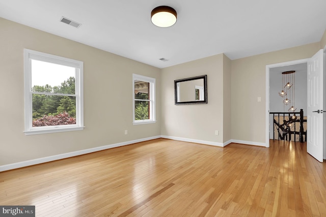 2725 Woodridge Ct, West Friendship, MD 21794 - unfurnished room with baseboards and light wood-type flooring