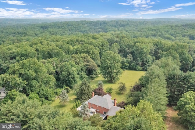 2725 Woodridge Ct, West Friendship, MD 21794 - view from above of property featuring a heavily wooded area