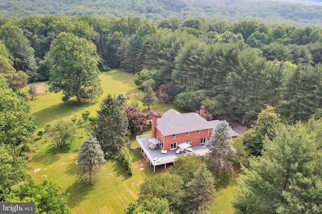 2725 Woodridge Ct, West Friendship, MD 21794 - view from above of property featuring a forest