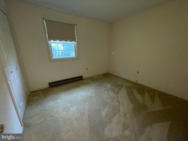120 Locust Knoll Rd, Downingtown, PA 19335 - unfurnished bedroom featuring a baseboard radiator and carpet flooring