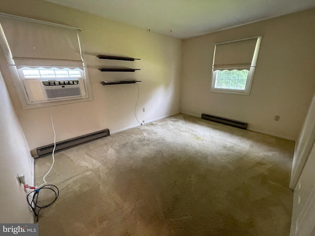 120 Locust Knoll Rd, Downingtown, PA 19335 - carpeted empty room with a baseboard heating unit