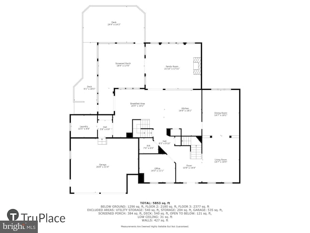 18510 Barton Creek Pl, Leesburg, VA 20176 - view of home floor plan