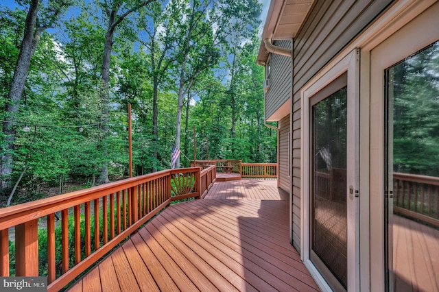 12424 Silent Wolf Dr, Manassas, VA 20112 - view of deck