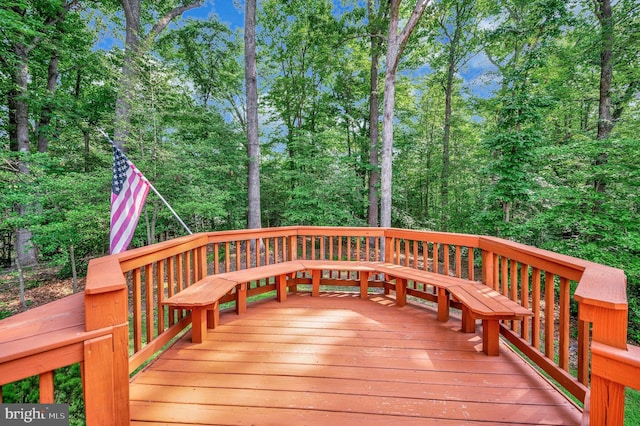 12424 Silent Wolf Dr, Manassas, VA 20112 - view of wooden terrace