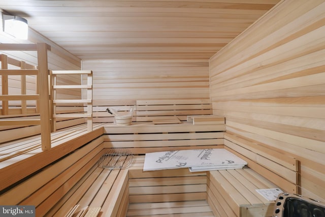 2299 Long Acre Dr, Effort, PA 18330 - sauna / steam room featuring wooden walls and wooden ceiling