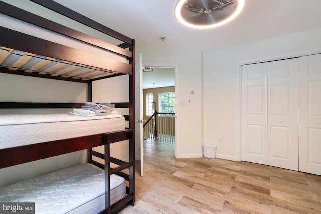 2299 Long Acre Dr, Effort, PA 18330 - bedroom with light wood-type flooring and baseboards