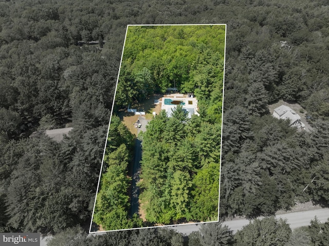 2299 Long Acre Dr, Effort, PA 18330 - aerial view of property and surrounding area with property parcel outlined