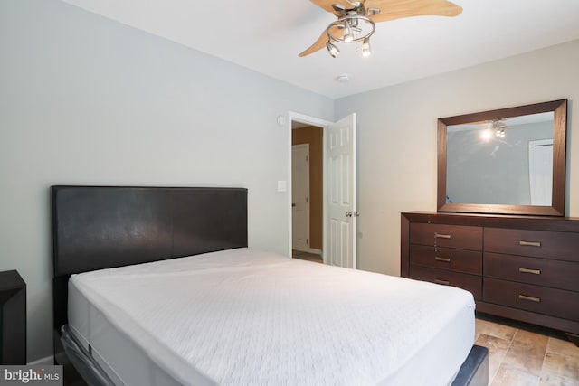 2299 Long Acre Dr, Effort, PA 18330 - bedroom with light wood-style floors and ceiling fan