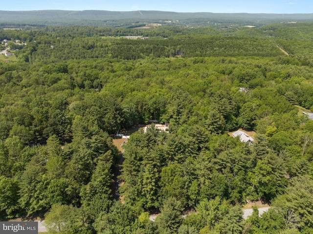 2299 Long Acre Dr, Effort, PA 18330 - aerial overview of property's location featuring a heavily wooded area