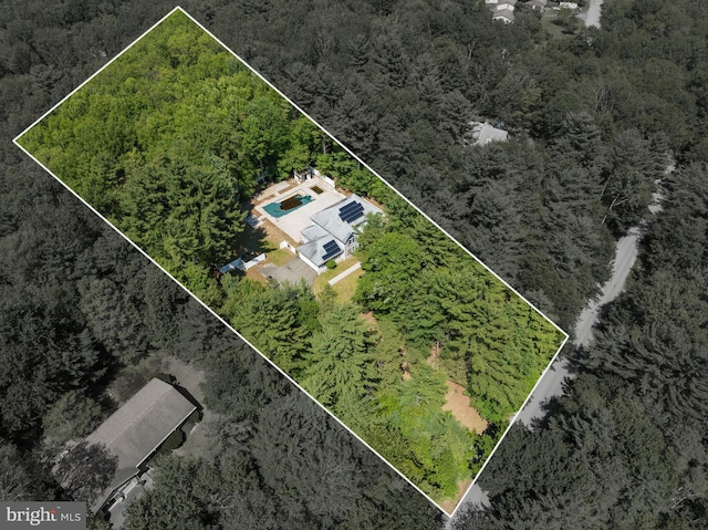 2299 Long Acre Dr, Effort, PA 18330 - aerial overview of property's location featuring property parcel outlined