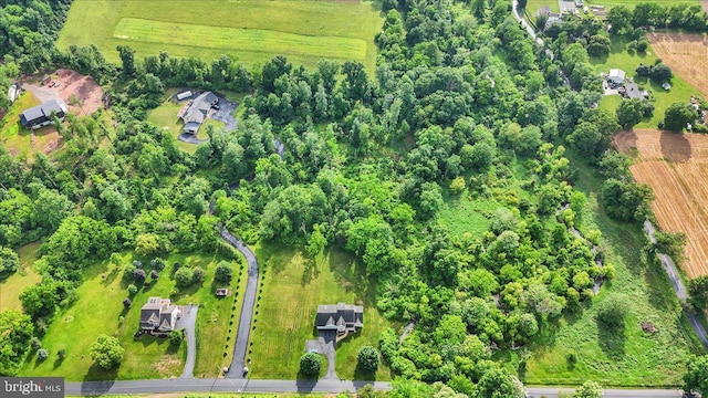 96 Gunhart Rd, Mohnton, PA 19540 - aerial view of property and surrounding area with rural landscape