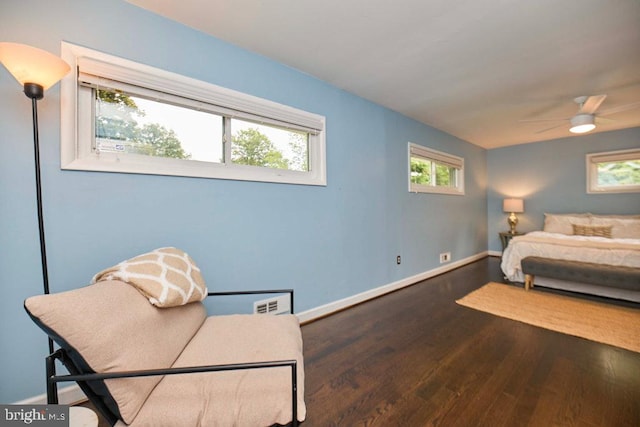 2301 N Tracy St, Alexandria, VA 22311 - bedroom with wood finished floors and multiple windows