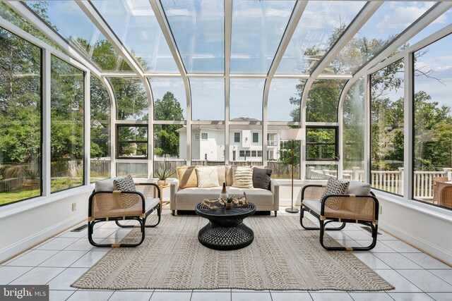 9309 Bells Mill Rd, Potomac, MD 20854 - sunroom / solarium featuring plenty of natural light and an outdoor hangout area